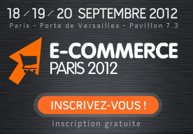 Retrouvez-nous au salon E-commerce Paris 2012